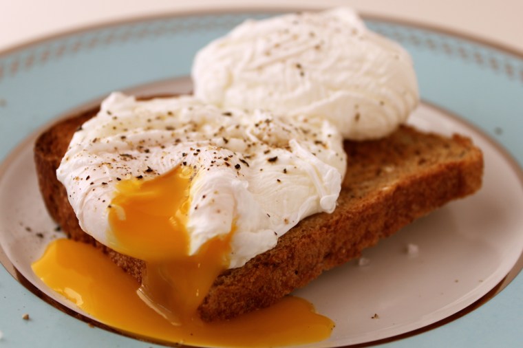Poached eggs